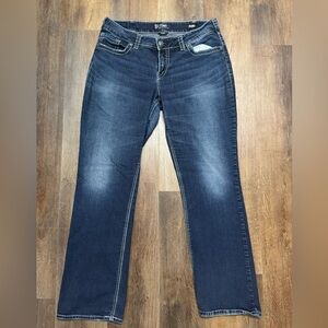 Silver Jeans Blue Straight Leg Denim